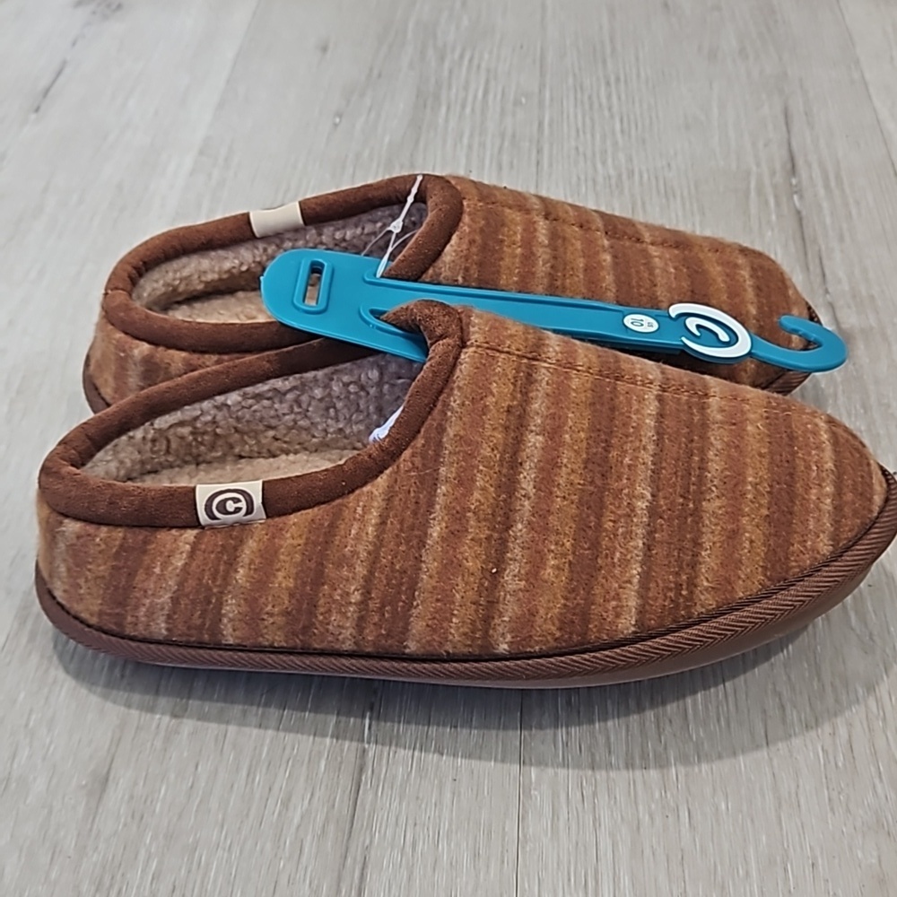 Cobain Men's Size 10 Brown Slippers Brand New awith Tags - Picture 4 of 7